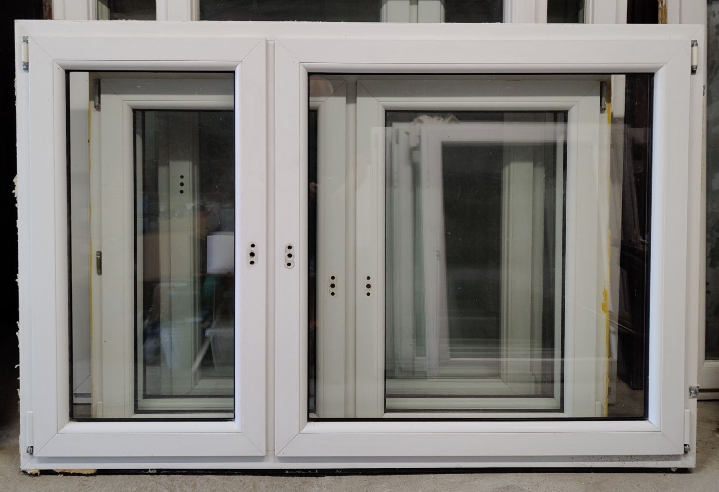 Okno okna PCV białe 147x144,158x146,172x135,174x144,203x135,20