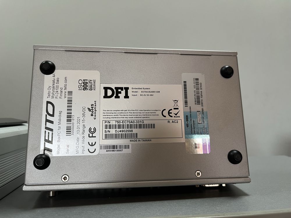 Міні ПК Teito BoxPc for Mobidiag  Model EC70A-SU4061-638