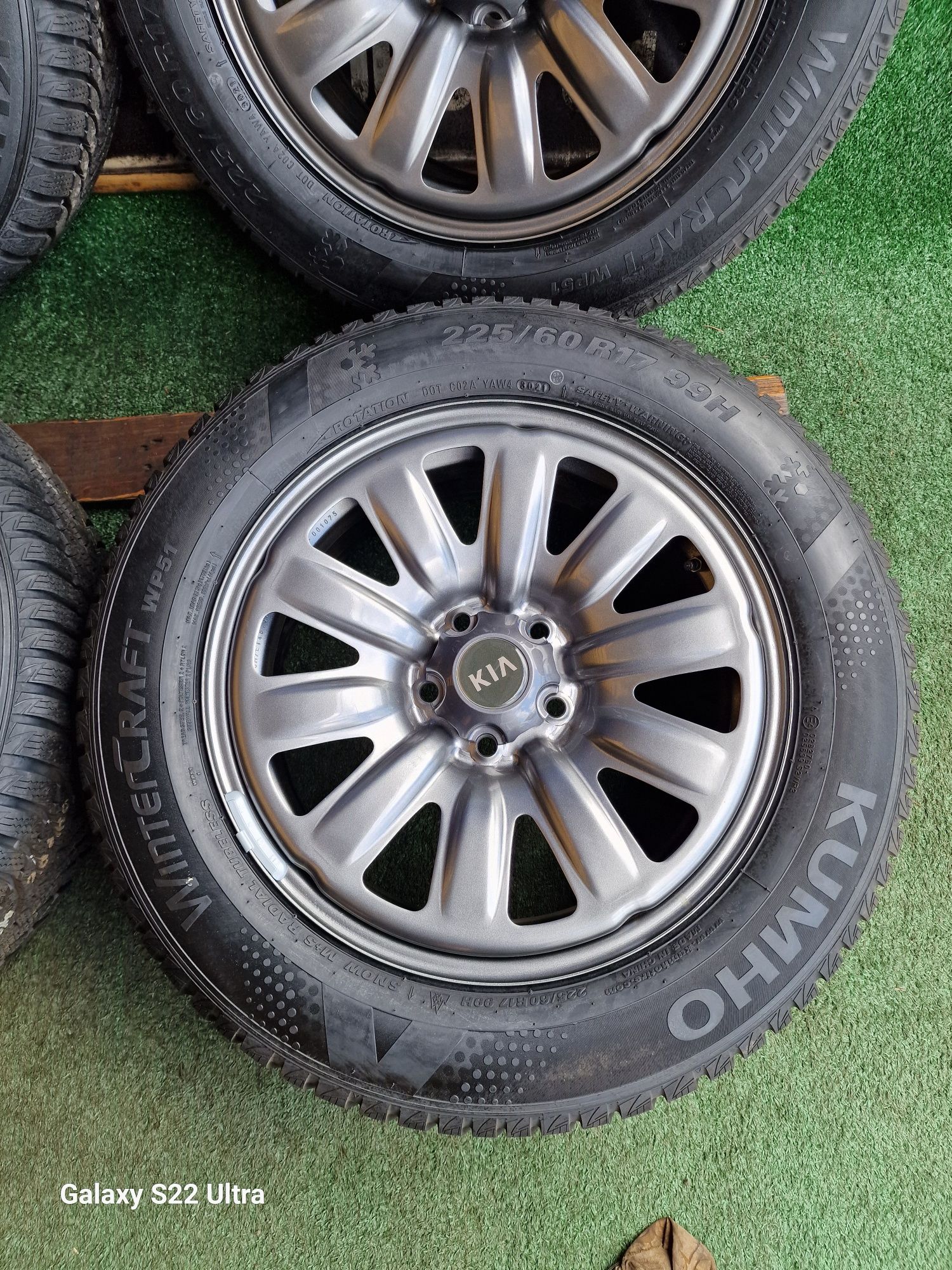 Koła zimowe 17 5×114.3 Kia Sportage Sorento  Hyundai tucson IX35 IX55