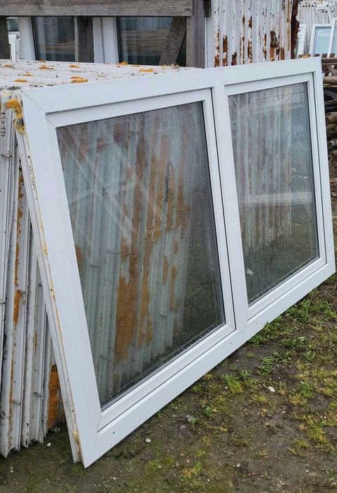 OKNA Używane 215X134 OKNO KacprzaK Plastikowe PCV Lider Okna OLX