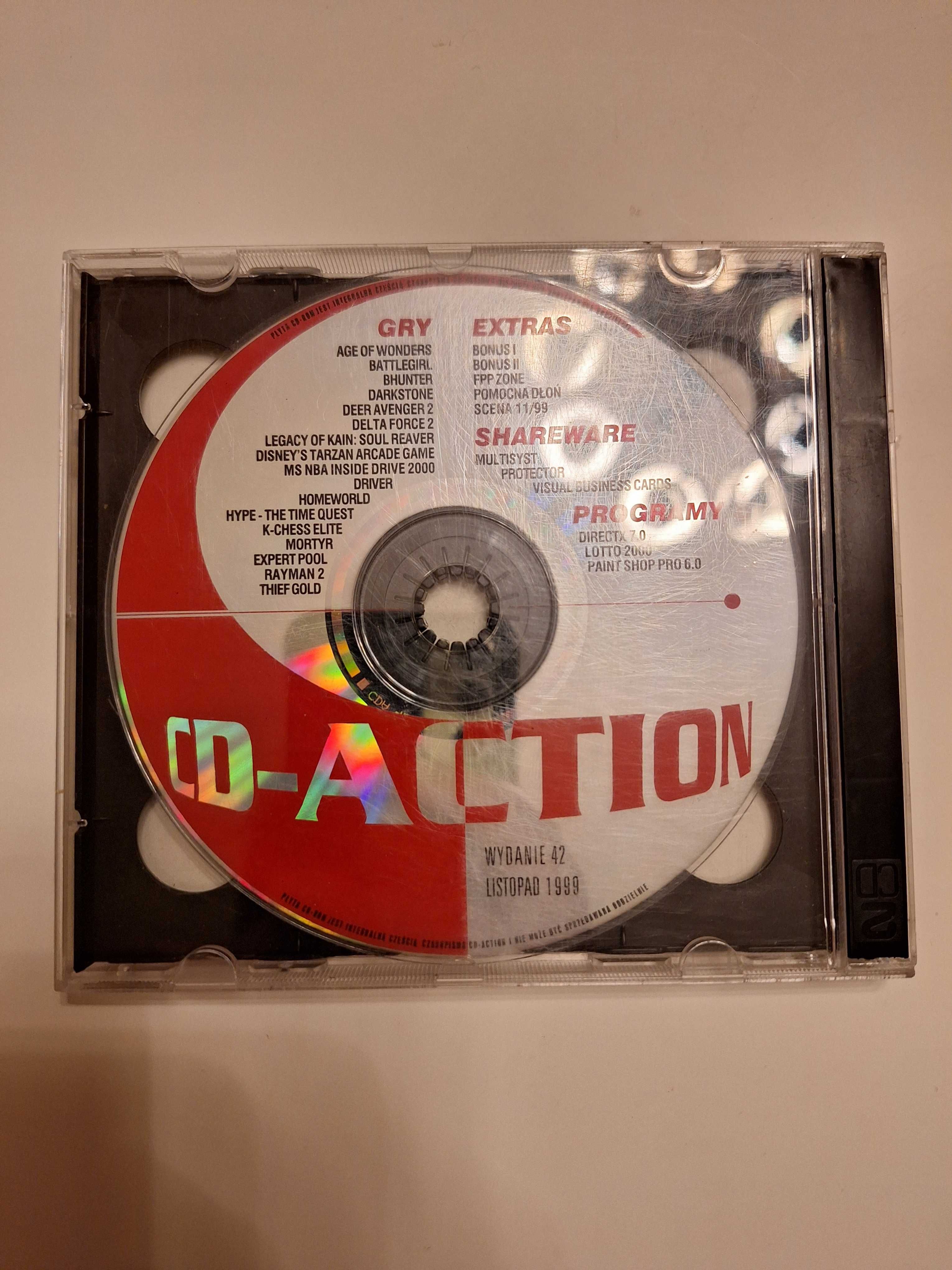 Płyty CD z miesięcznika CD-Action Listopad 1999