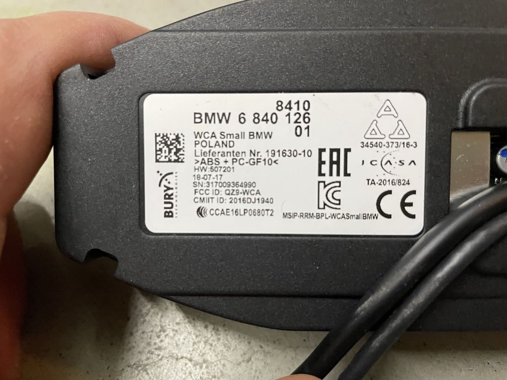 Moduł ladowarki indukcyjnej BMW
