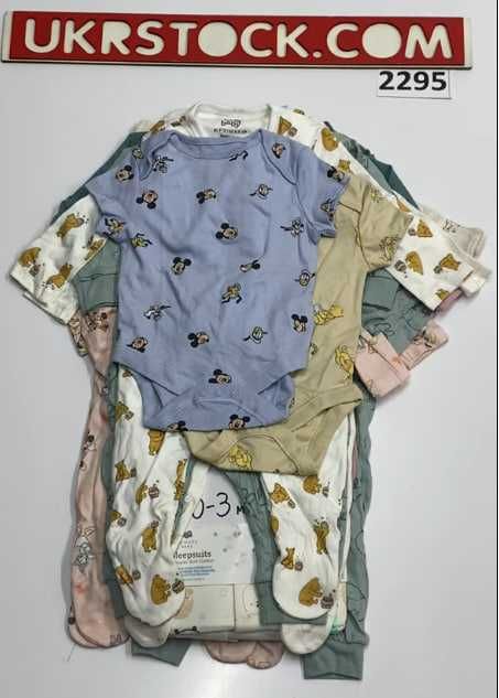 Боді чоловічки Primark H&M бебік, сток гурт оптом, гуртівня одягу