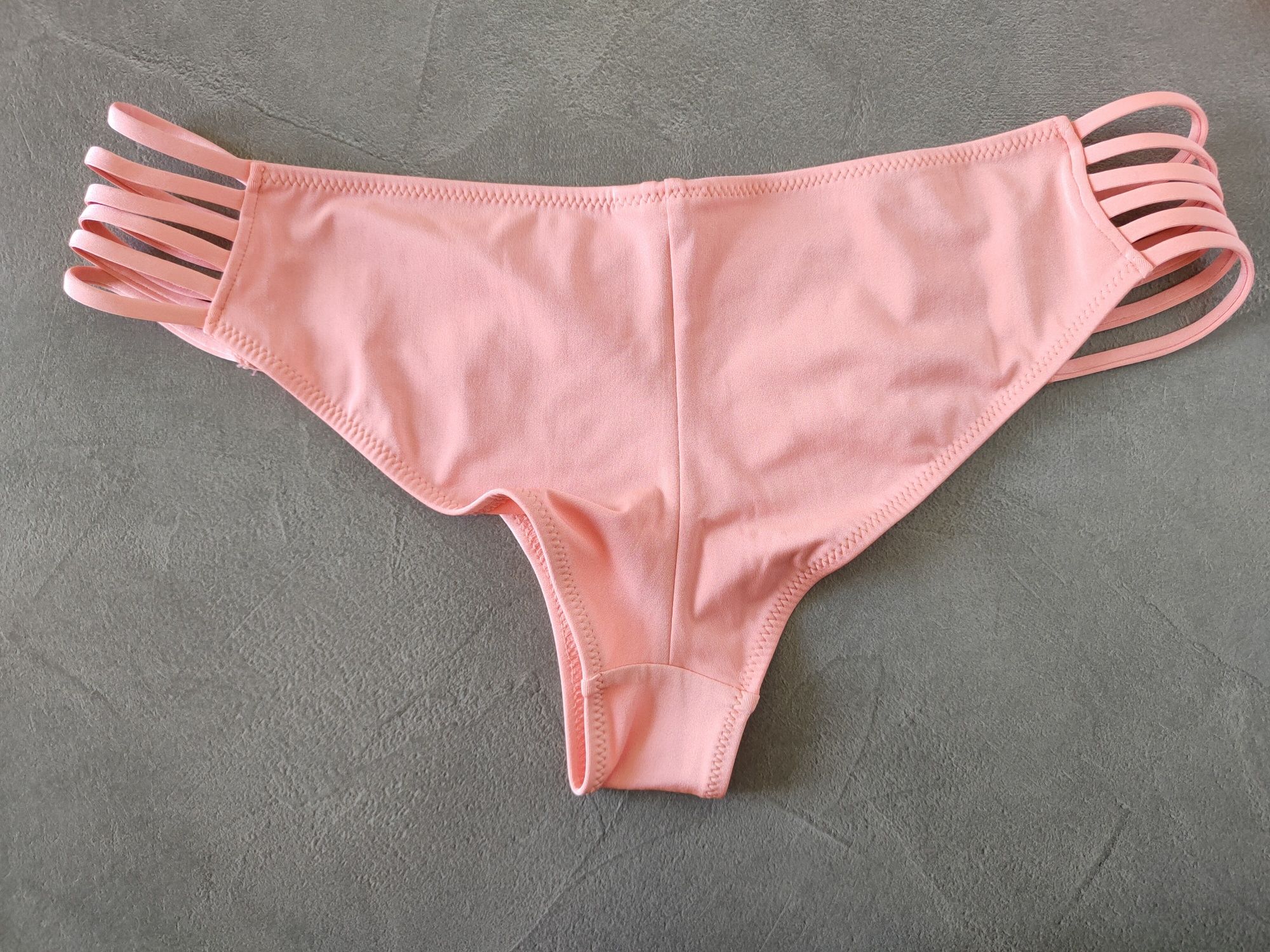 Bikini kostium kąpielowy M różowy H&M (stanik +figi)
