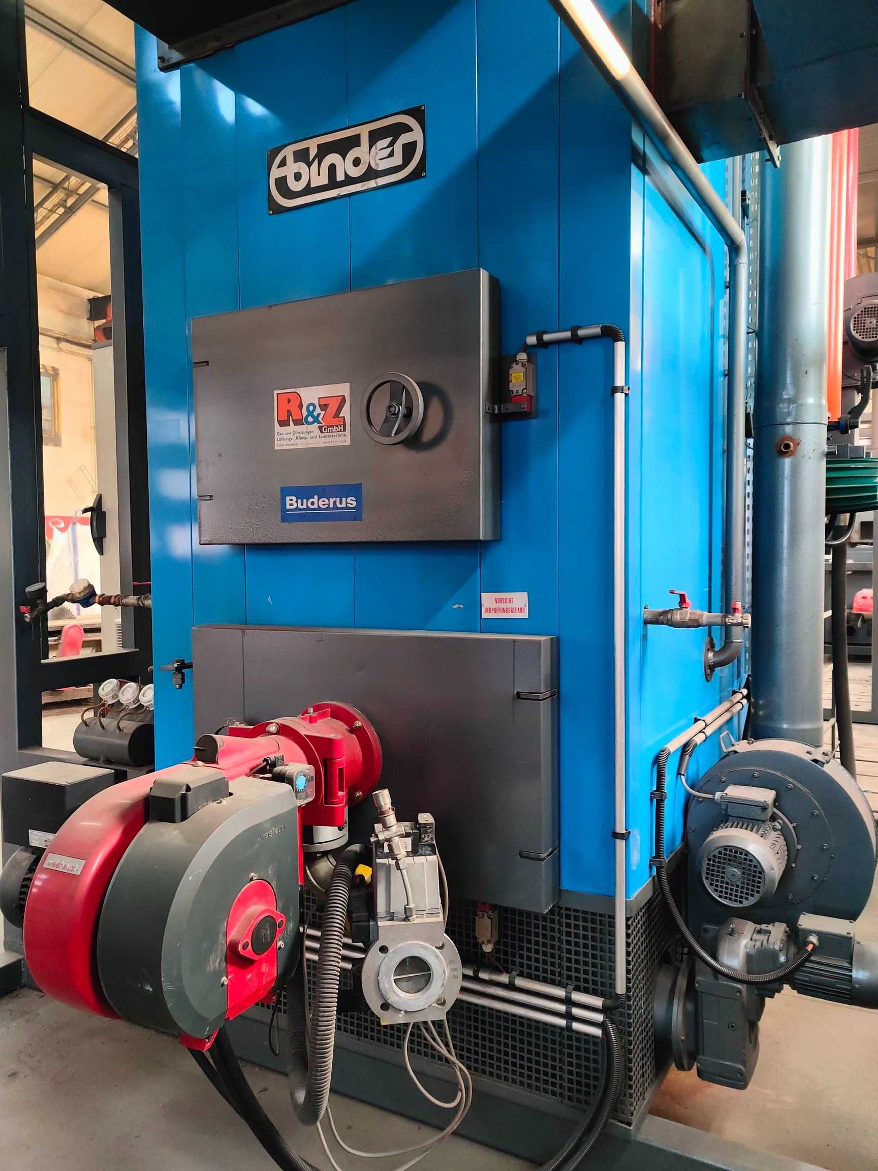 Kocioł Binder 840kW RRK 640-850