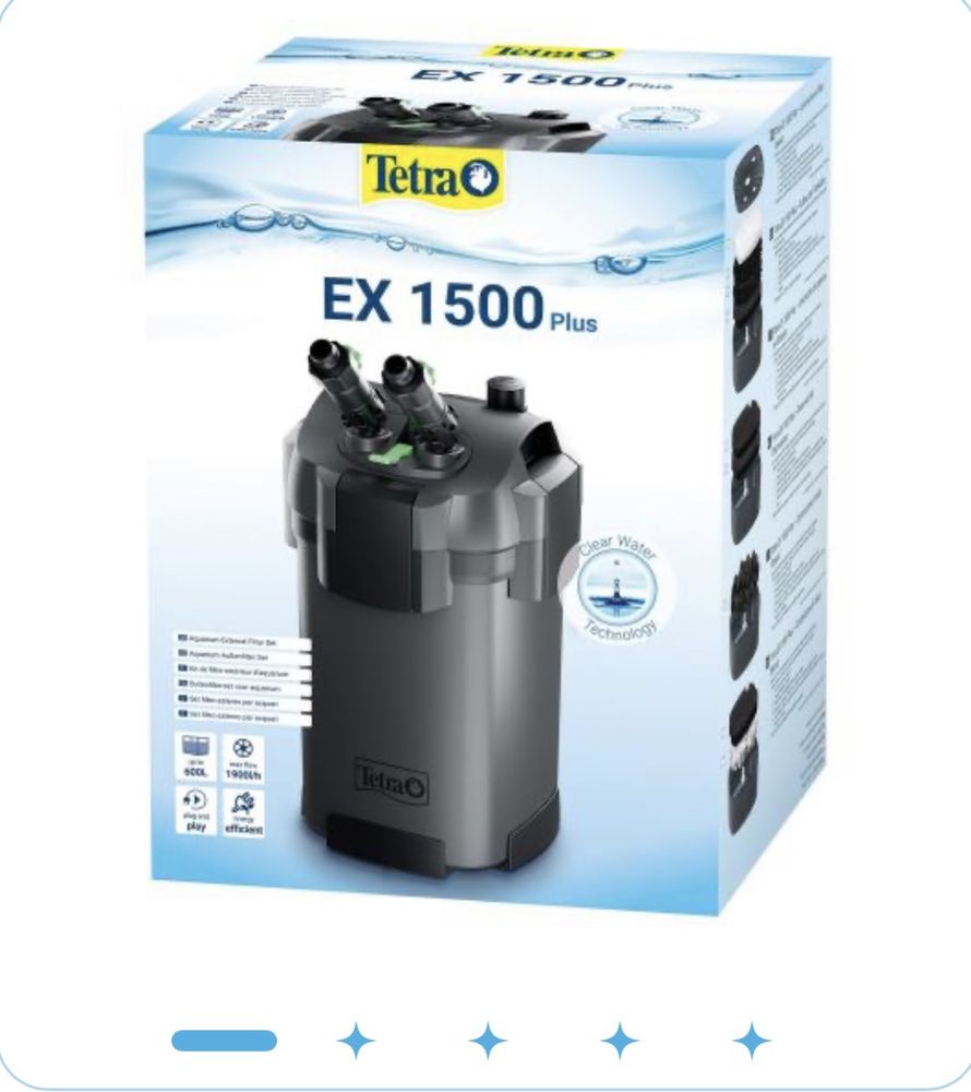 Фільтр Tetra для акваріумів External EX 1500 Plus