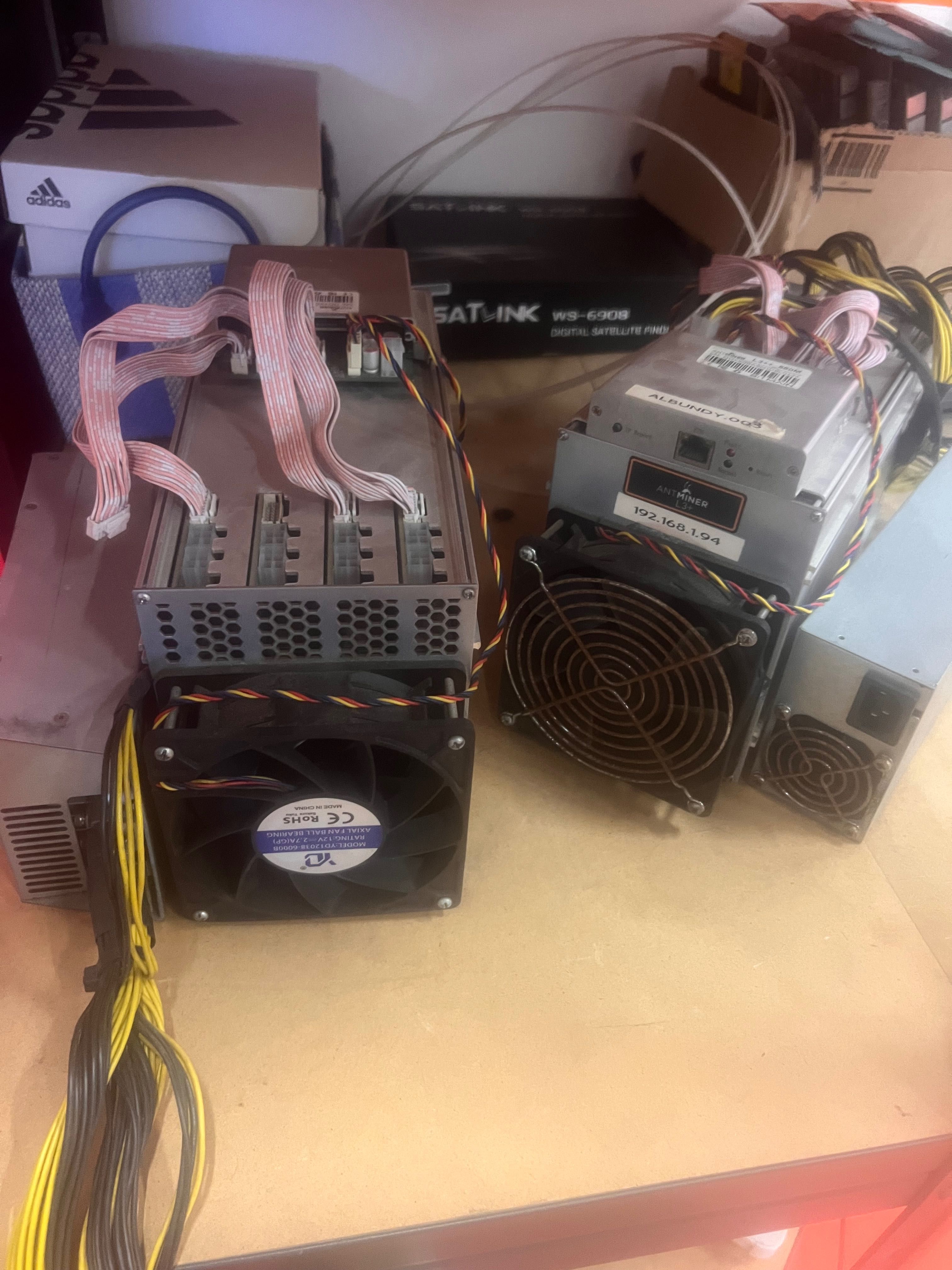 Antminer l3, dodge coin l3+