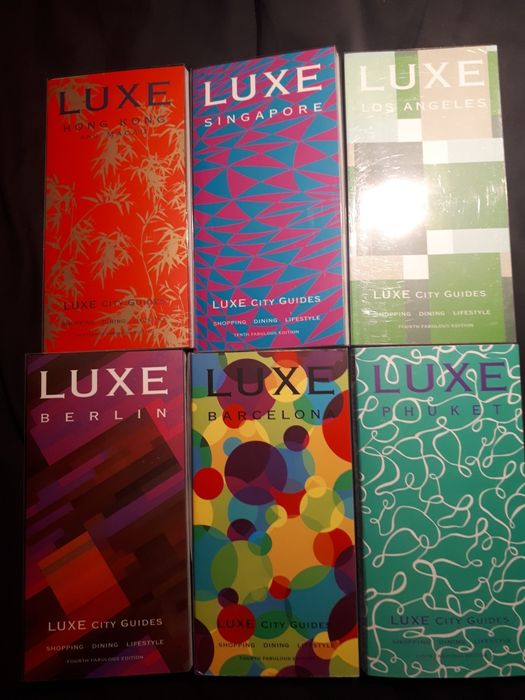 LUXE CITY GUIDES box limited przewodniki moda style Vogue prezent