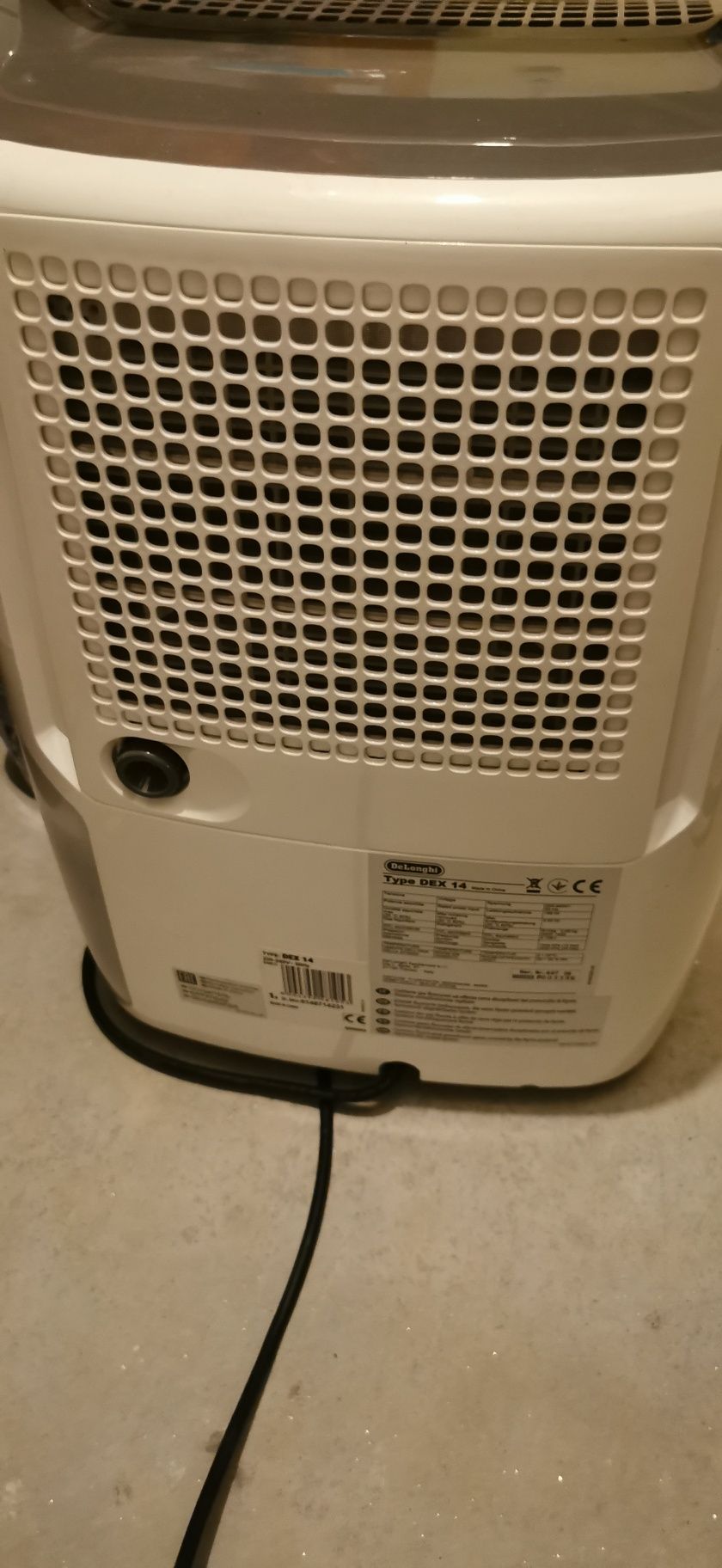 Desumidificador delonghi ariadry