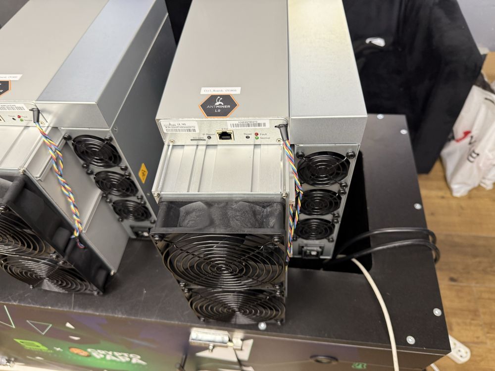 В наличии! Antminer L9 16.3 Gh - Прошивка на 17Gh