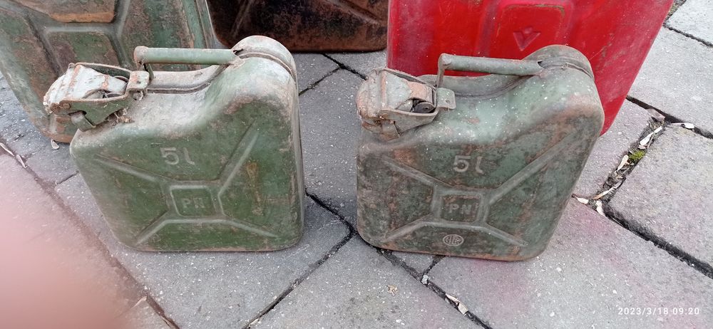 Kanistry PRL 20l, 10l, 5l