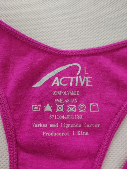 Active damska sportowa koszulka top rozm. L