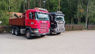 Wywrotki.  Olsztyn.Transport