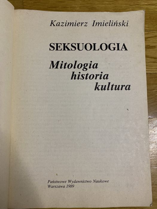 Kazimierz Imieliński seksuologia mitologia historia kultura
