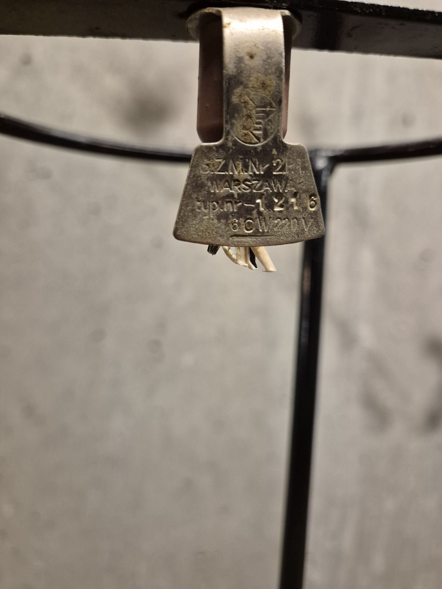 Lampa podłogowa klasyk prl