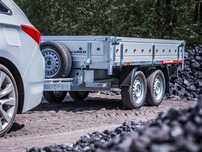 Temared TIPPER 2515/2 S 0,75T na kat B przyczepka wywrotka burty alu