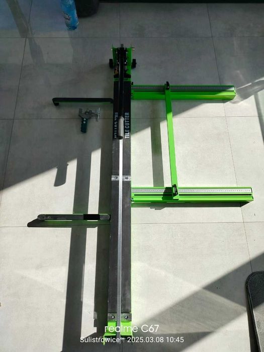 Maszynka Do Cięcia Płytek Glazury Terakoty z Laserem 1200mm Ręczna