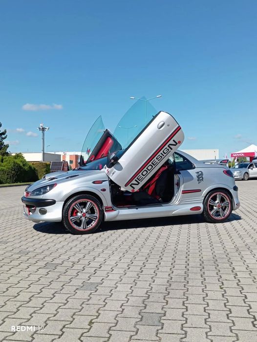 Peugeot 206 CC Peugeot 206 CC Roland Garros znacznie zmodyfikowany