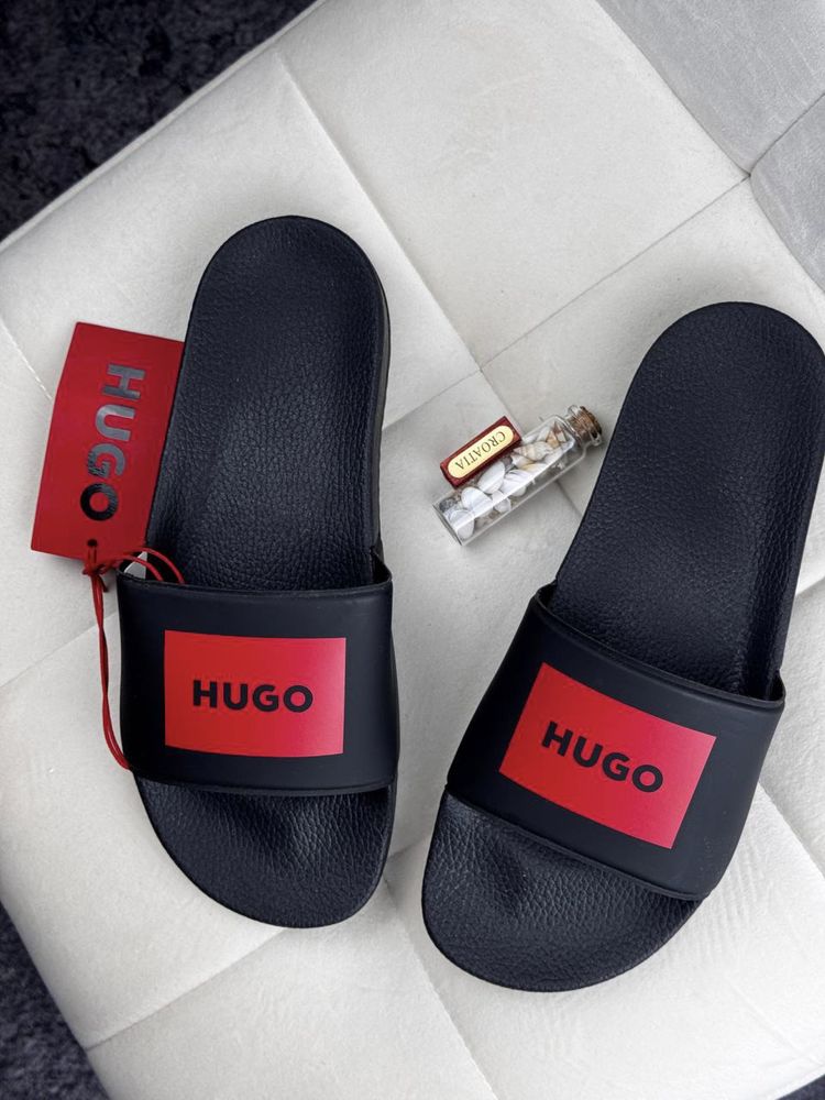 ОРИГІНАЛ | Hugo Boss хуго босс тапочки шльопки вьєтнамки мужские чолов