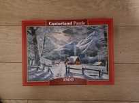 puzzle, 1500, zima - Snowy Morning, Castorland