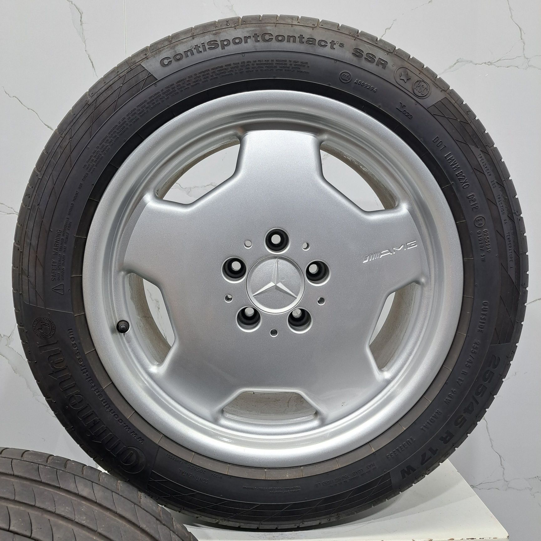 Jantes 17" originais Mercedes W202 C 36 AMG Monoblock 5x112