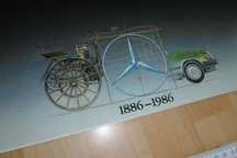 Raro Calendário da Mercedes do ano 1986