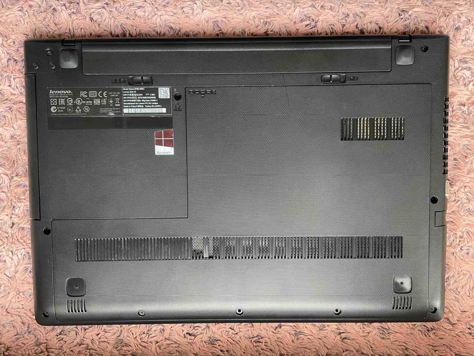Ноутбук Lenovo z50-75 AMD A10-7300 1TB діагональ 15.6 ноут