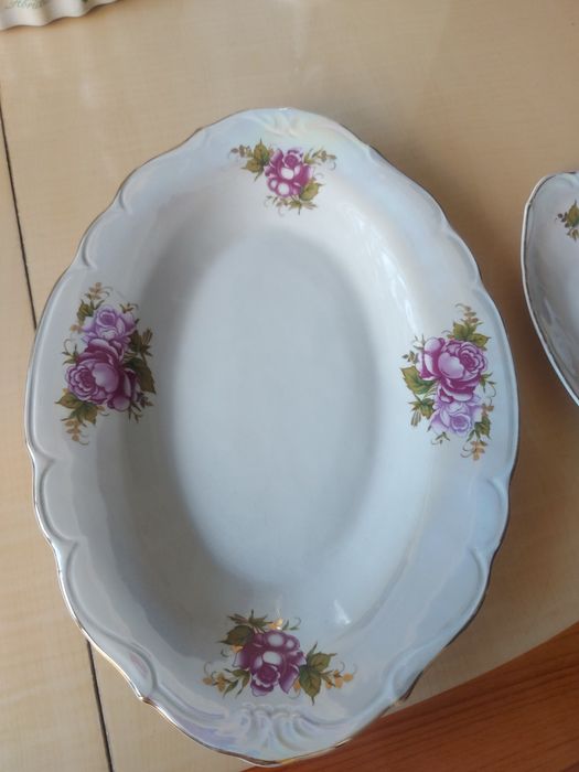 Блюда форфор Коростенский