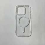 NOWE Etui iPhone 15 Pro Przezroczyste + MAGSAFE Ładowanie Indukycjne