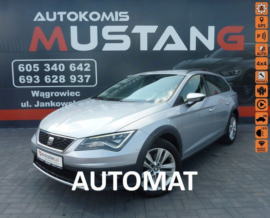 Seat Leon X-PERIENCE*FR 2.0 TDI 184Ps*AUTOMAT*4 Drive*Navi*Kamera*Półskóry