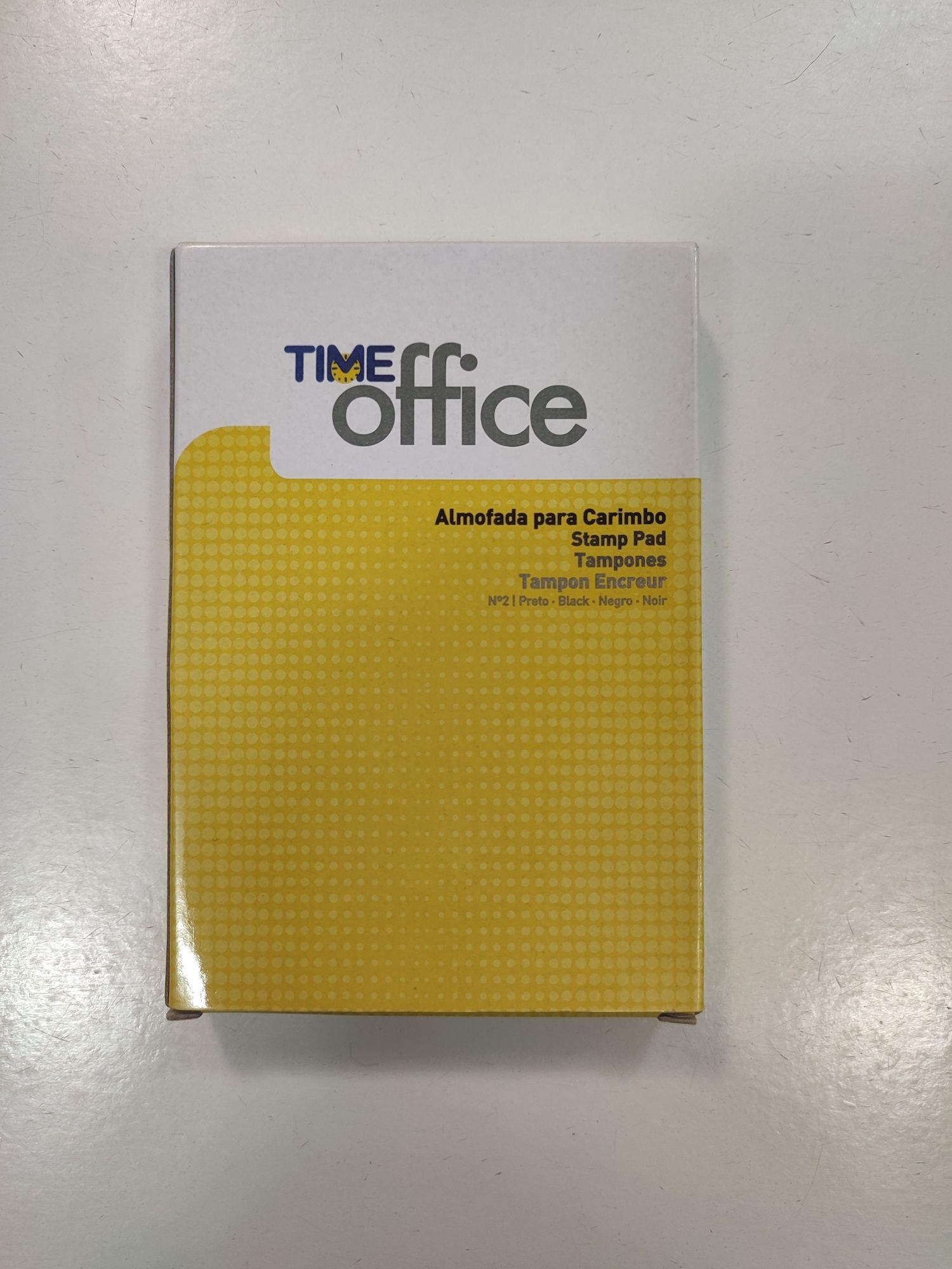 Almofada para carimbo Time Office nova