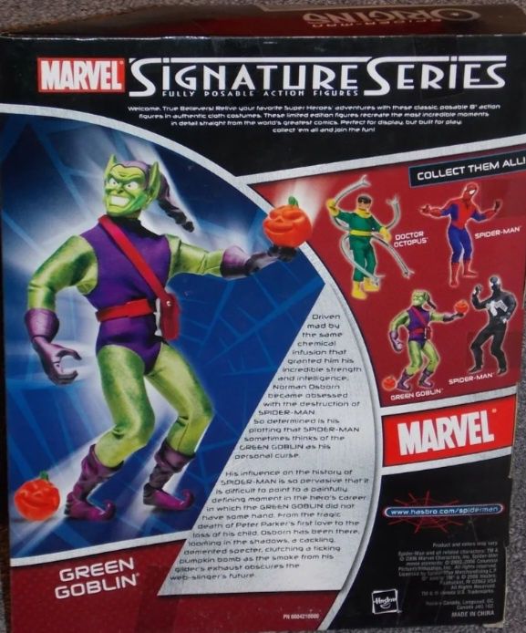 Figurka Green Goblin Marvel Spider-Man Origins Hasbro TM&C 2006 Unikat