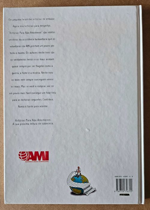 Livro Histórias Para Não Adormecer - AMI
