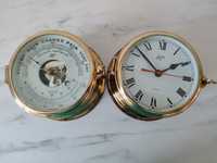 Barometr,zegar Schatz marynistyczny,jachtowy,niemiecki zestaw