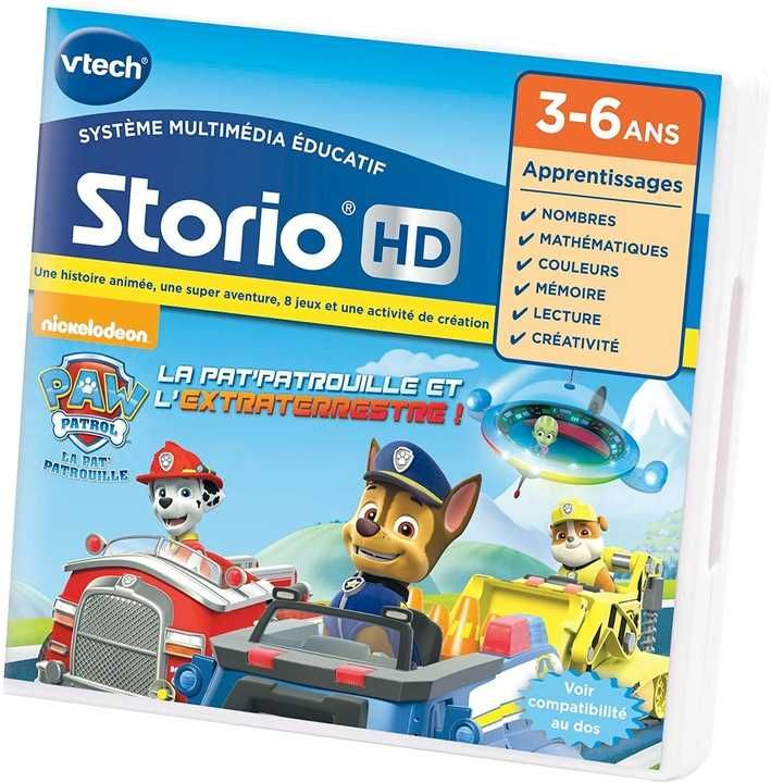 VTech Jeu Storio HD Pat' Patrouille