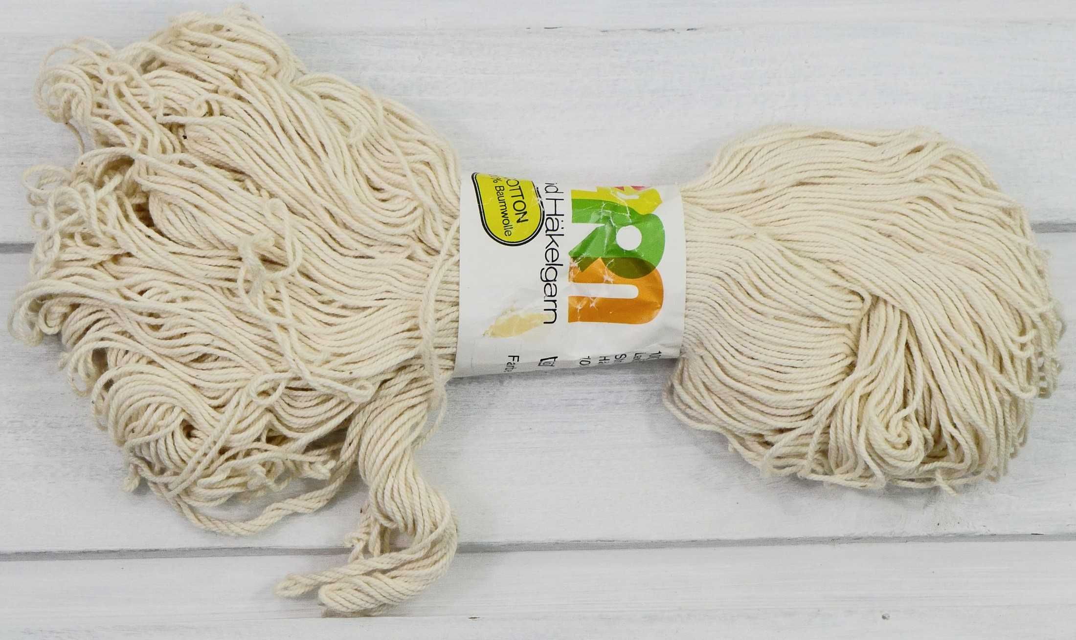 6.Włóczka 100%Bawełna 100g