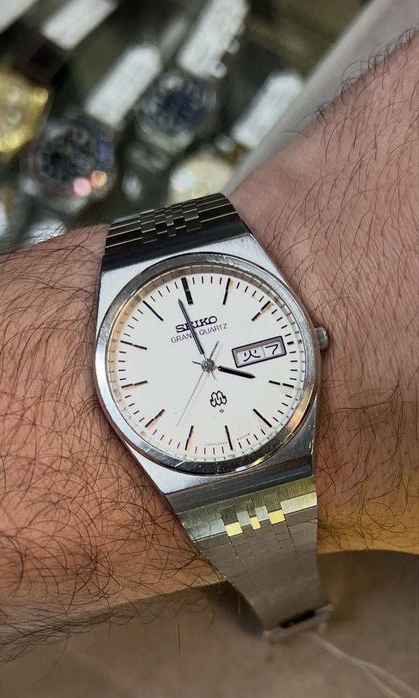 Relógio Seiko Grand Quartz 9943 Raro