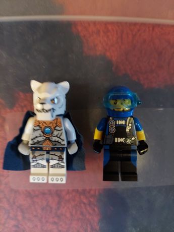 Lego Chima City Figurki kolekcjonerskie Lord Fangar i Nurek z kostki
