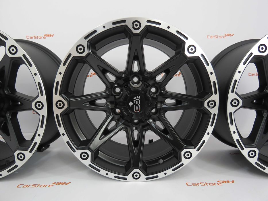 Jantes 4x4 Torke 17 x 8.5 et  15 6x139.7