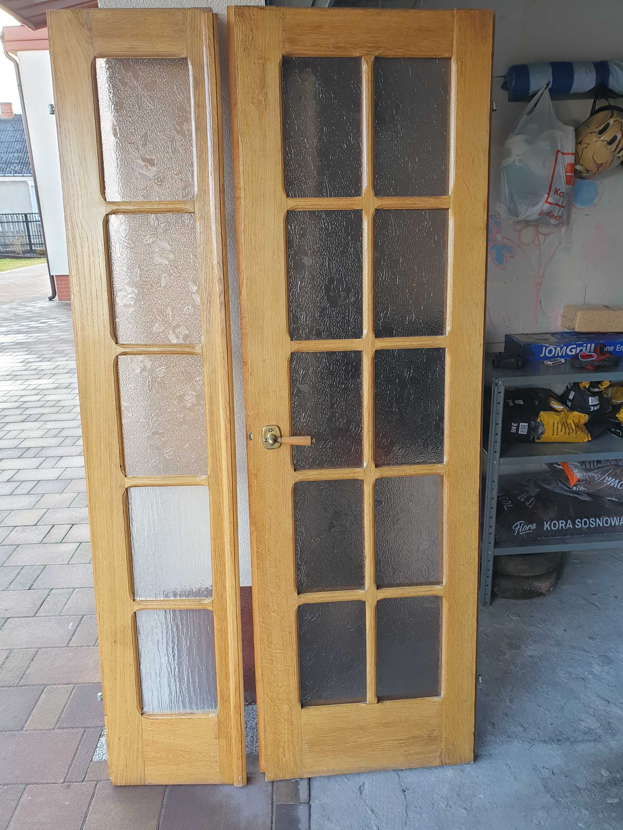 Drzwi drewniane dembowe wewnętrzne