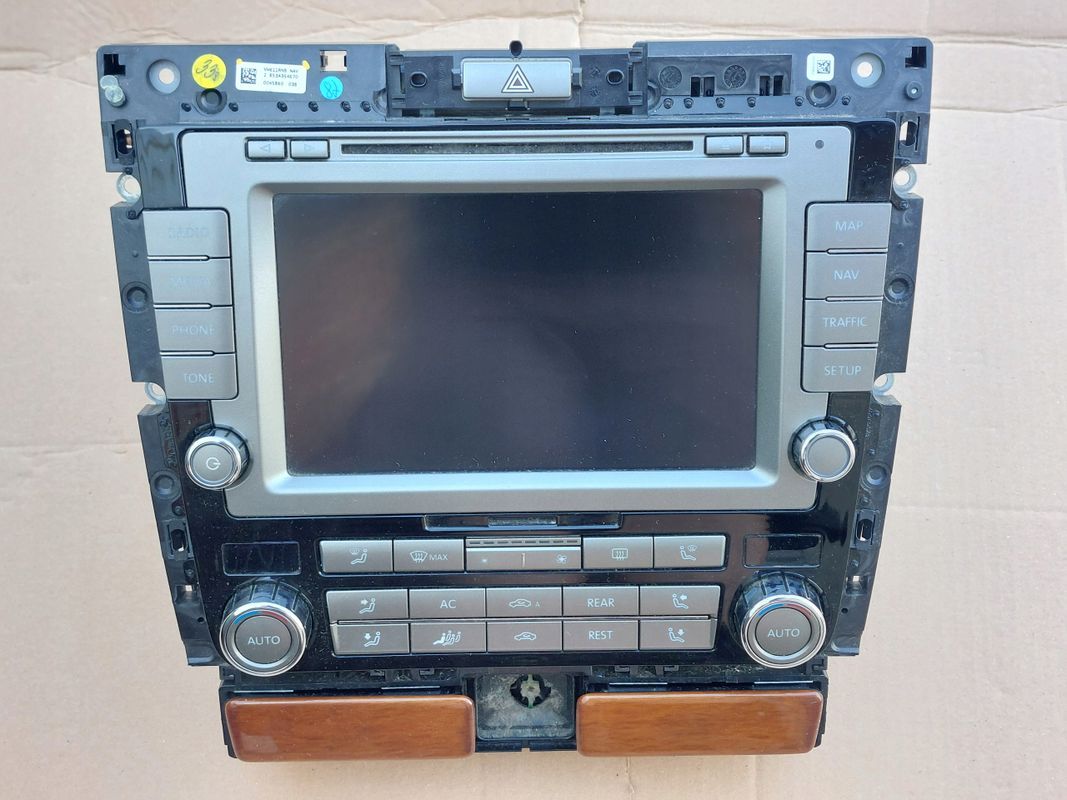 Vw Phaeton Ii Lift Radio Nawigacja Navi 3df 3db + Kod 0972