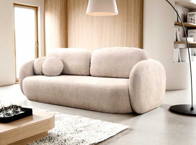 Miękka Sofa Komfortowa  248 CM + Funkcja Spania + Pojemnik Vero LS02