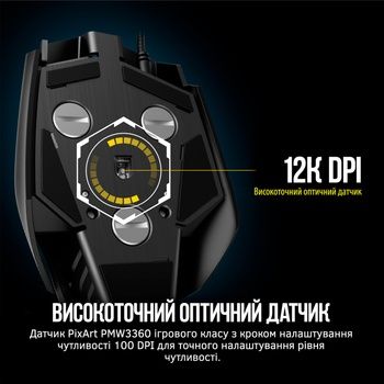 Миша Corsair M65 Pro RGB USB Black