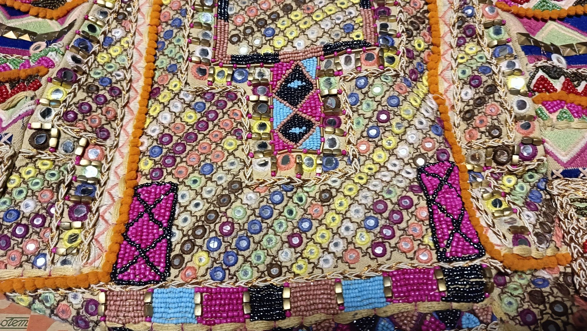 Duża Damska torebka Handmade Boho