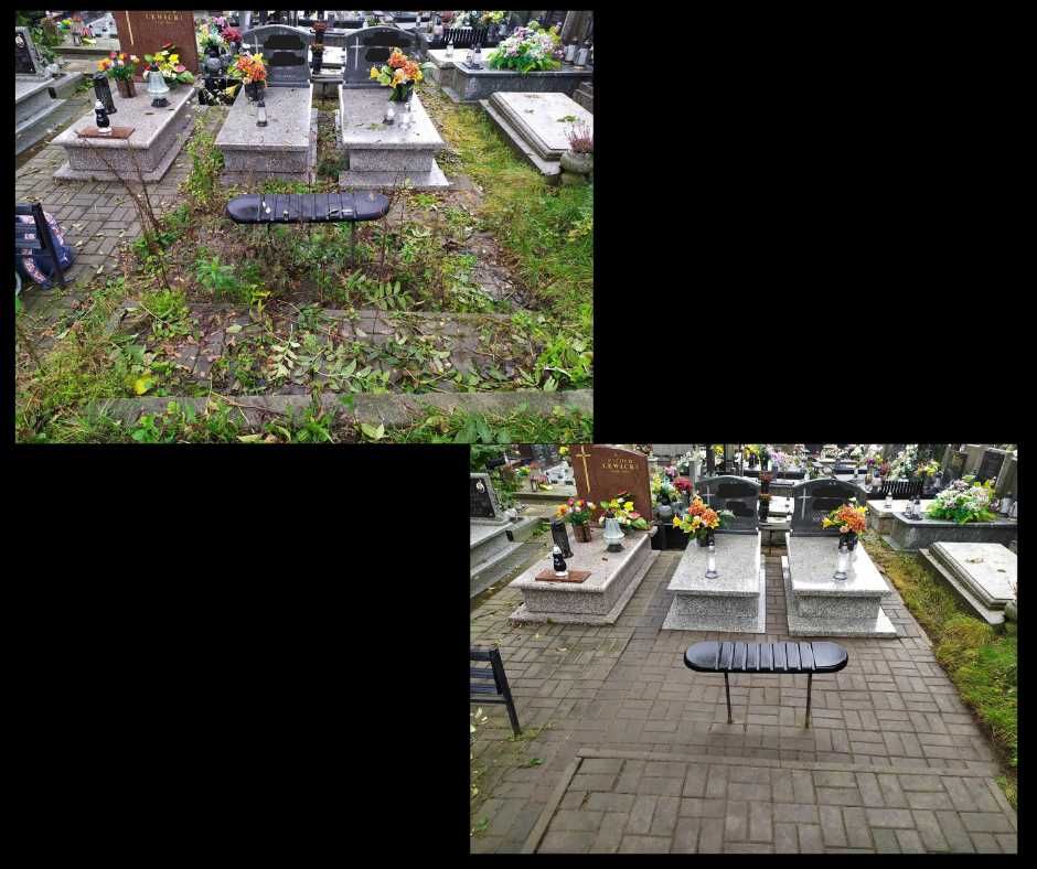 Całoroczne sprzątanie grobów/nagrobków Łódź i okolice