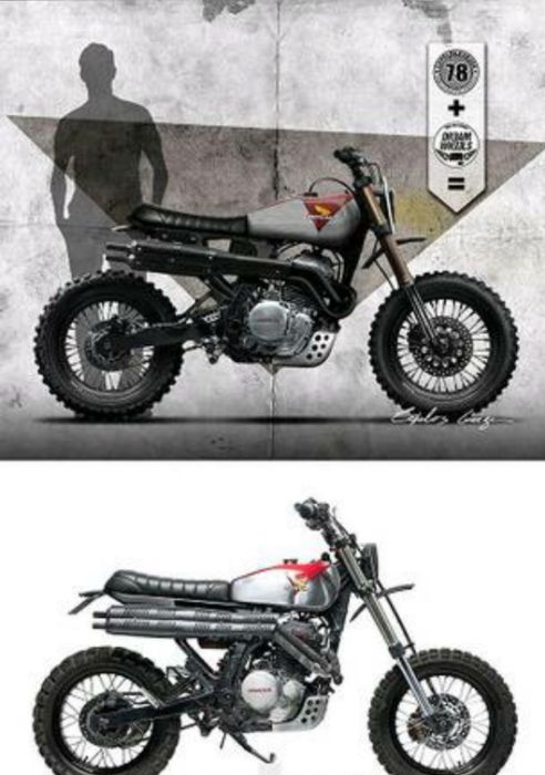 Honda Dominator 650 SCRAMBLER