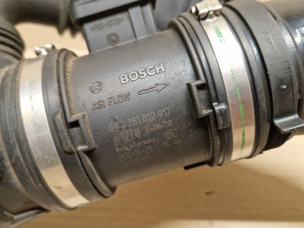 Wąż dolot rezonator rura turbo turbiny 2.0 JTDM 170 KM Alfa Romeo 159