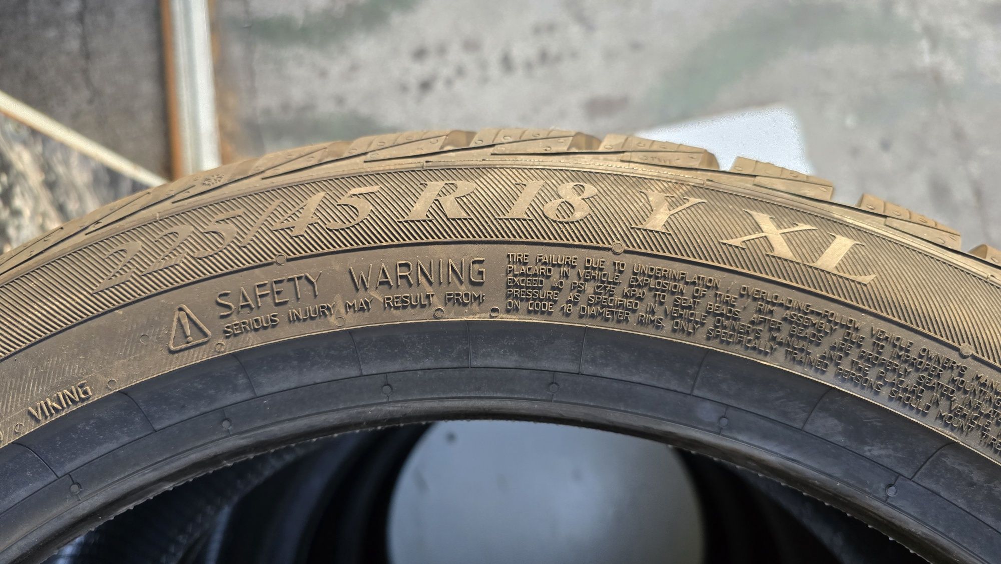 E24 4x 225/45R18 Viking Four Tech Plus 95Y XL opony wielosezonowe nowe