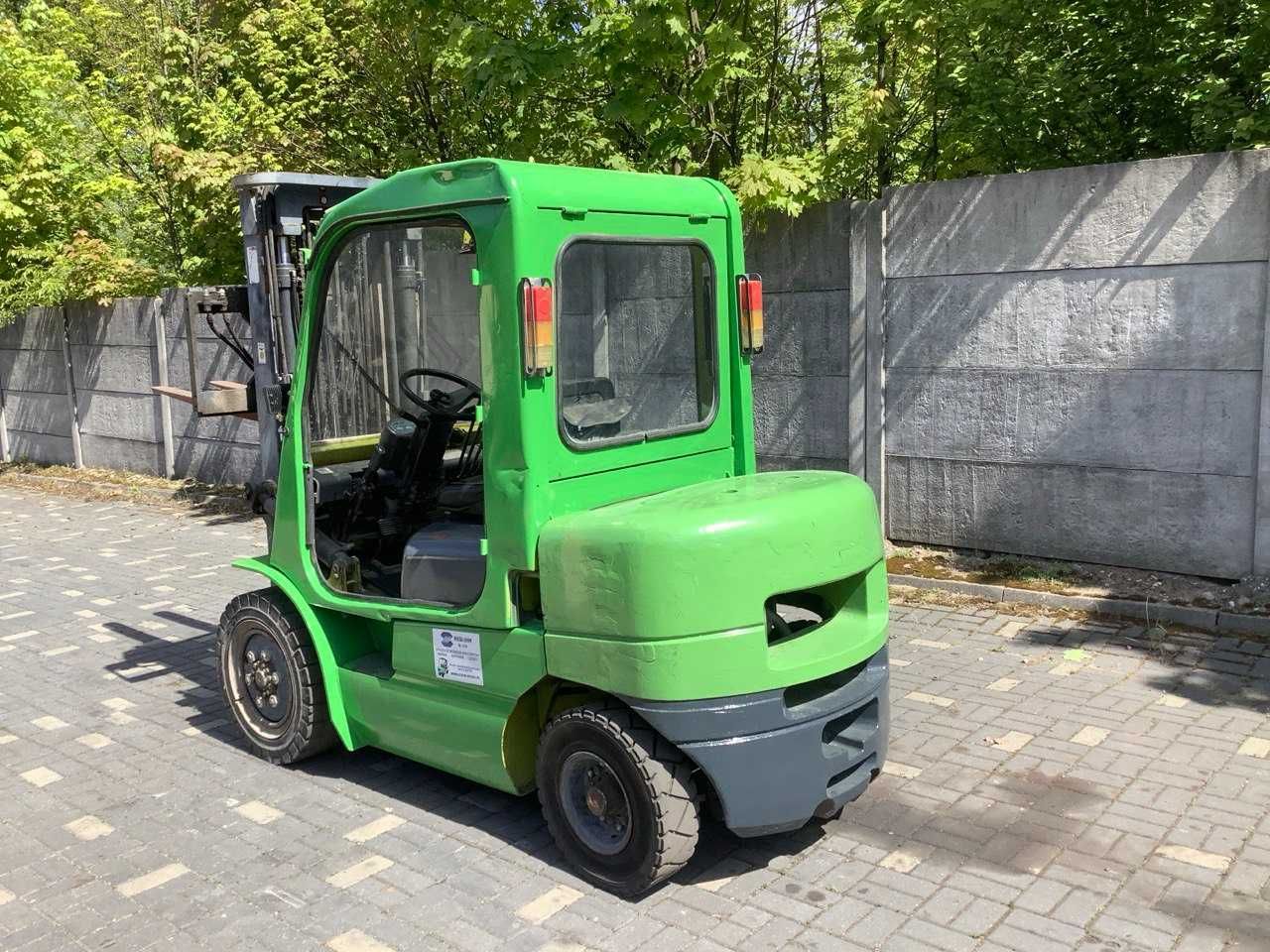 Gazowy wózek widłowy Linde H30T-05, triplex, 2012r, po serwisie.