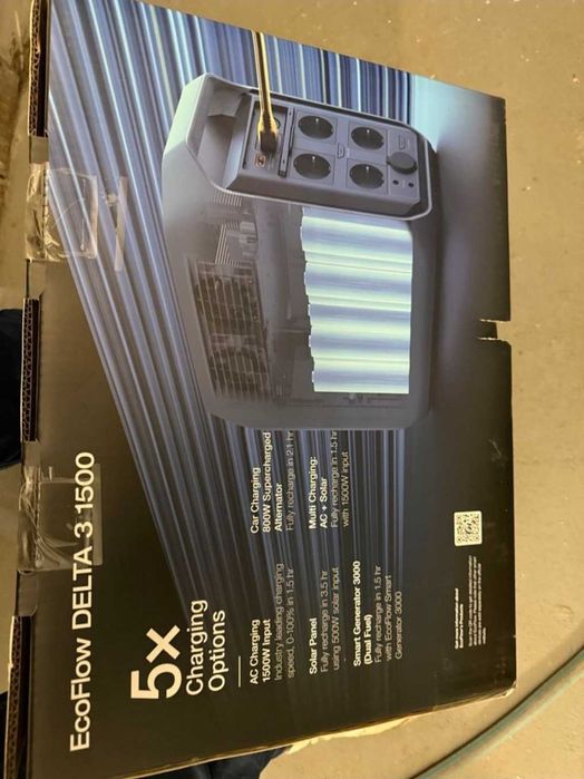 Нова зарядна станція EcoFlow Delta 3 3600W | 1536Wh